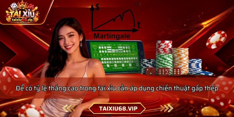 Để có tỷ lệ thắng cao trong tài xỉu cần áp dụng chiến thuật gấp thếp